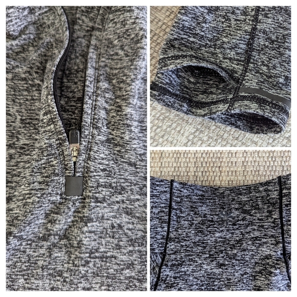 Athleta colorblock running wild half zip top - Picture 8 of 13